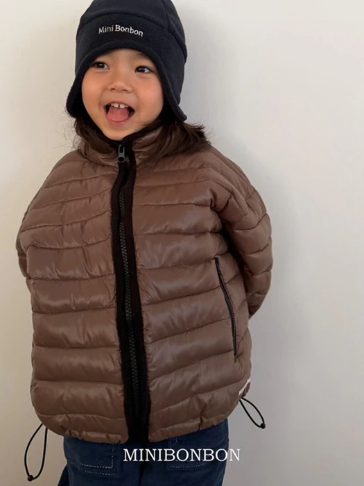 Miu Miu Lightweight Padded Jacket Miu Miu Lightweight Padded Jacket by Mini Bongbong for Child - catalog view