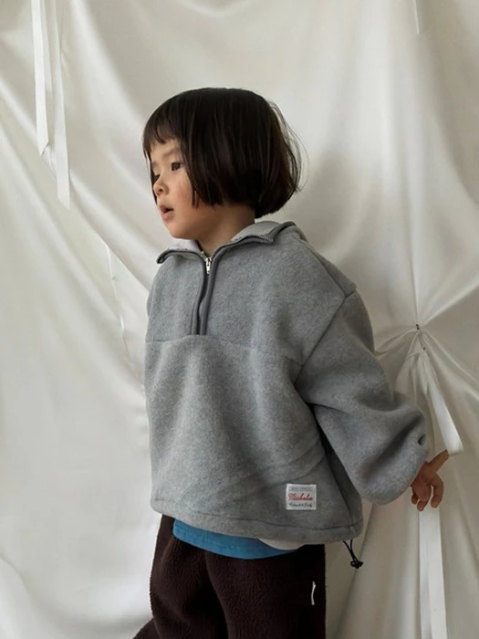 Half Zip-Up Half Zip-Up by Mini Bongbong for Child - catalog view