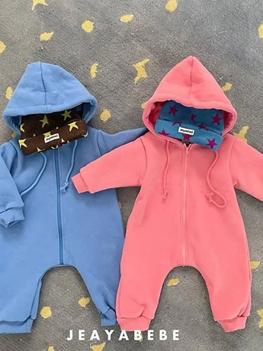 Byeolbyeol Hooded Zip-Up Suit by Jeaya & Mymi for Baby - catalog view