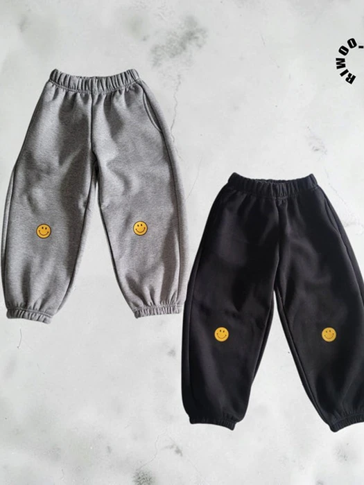 Smile Fleece Jogger Pants Smile Fleece Jogger Pants by Riwoo Riwoo for Child - catalog view