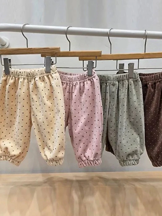 Velour Dot Pants by Atree for Baby - catalog view