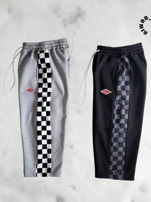 Fleece Side Check Wide Pants Fleece Side Check Wide Pants by Riwoo Riwoo for Child - catalog view