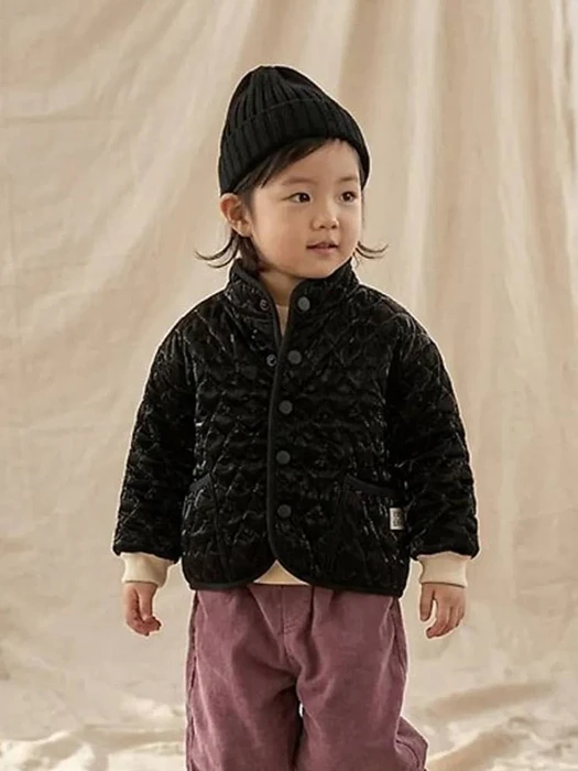 Heart Quilted Jacket by Zizibe for Baby - catalog view