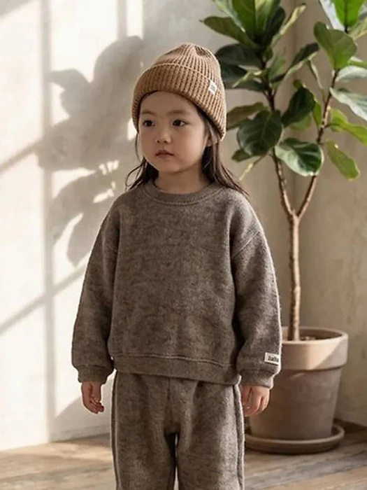 Bodeul Chalrang Knit Tee by Zizibe for Baby - catalog view
