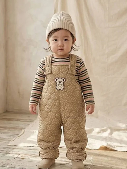 Koala Quilted Overalls by Zizibe for Baby - catalog view