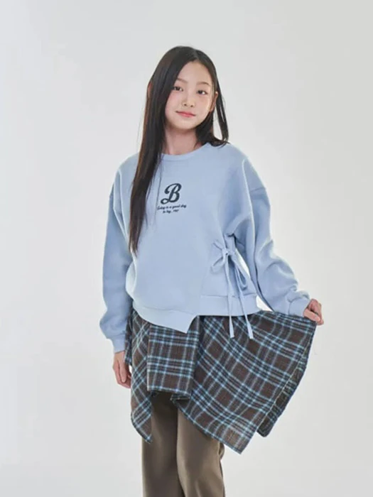 Asymmetric Ribbon Tee Asymmetric Ribbon Tee by Blueteen for Child - catalog view