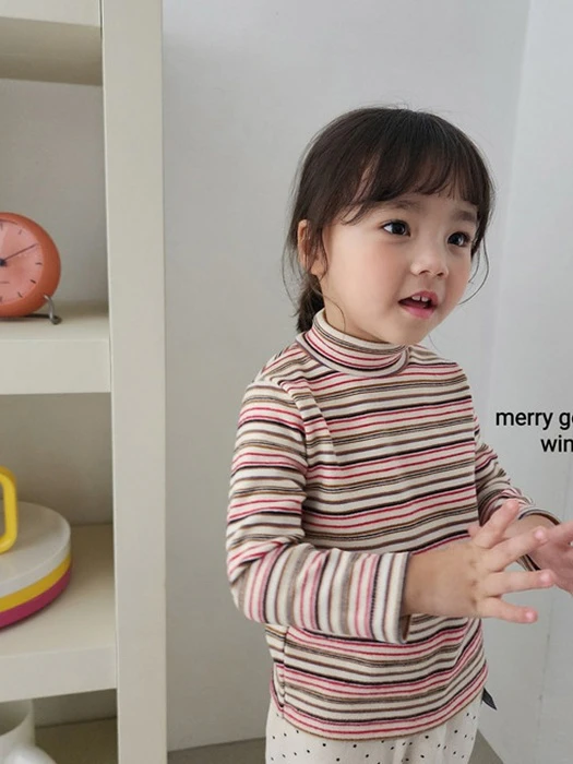 Half Turtleneck Tee Half Turtleneck Tee by Merry Go Round for Child - catalog view