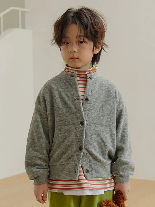 Lambswool Cardigan Lambswool Cardigan by Hikiki for Child - catalog view