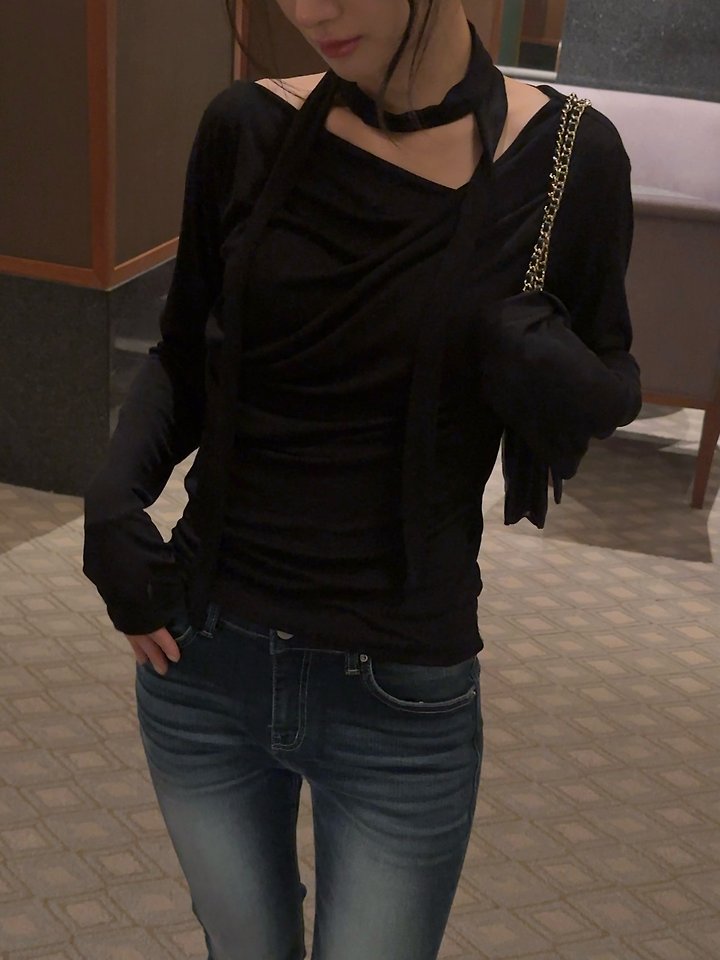 Fred Tie Tee by Afarrier for Women - view 5