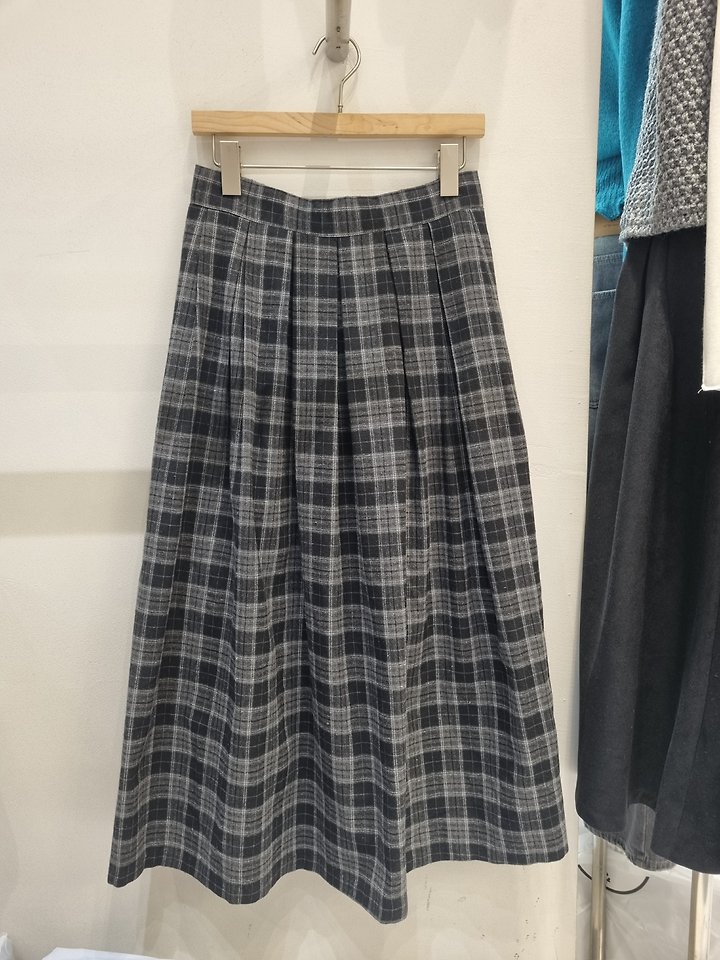 Check Mauve Skirt by Allu for Women - view 4