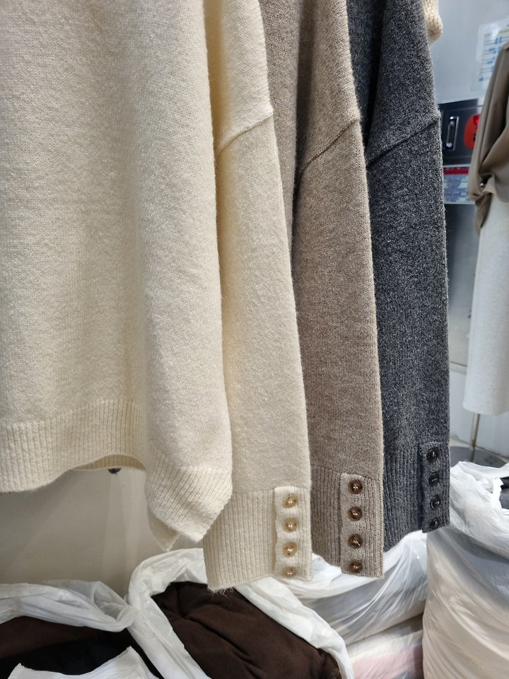 Button Turtleneck Knit by Allu for Women - view 1