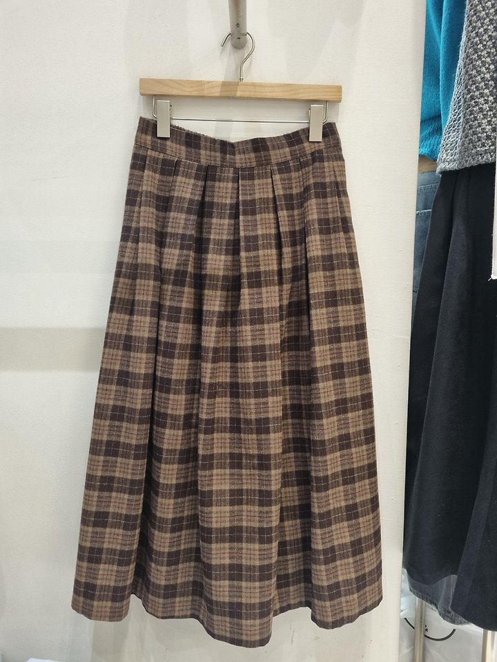 Check Mauve Skirt by Allu for Women - view 3