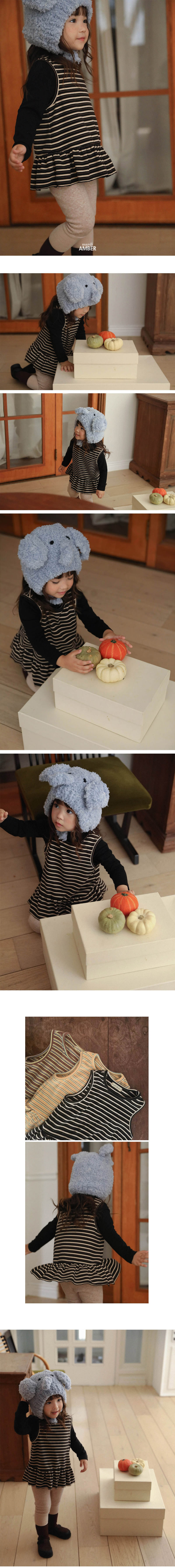 Woolly Sleeveless Frill Tee by Amber for Child - view 2