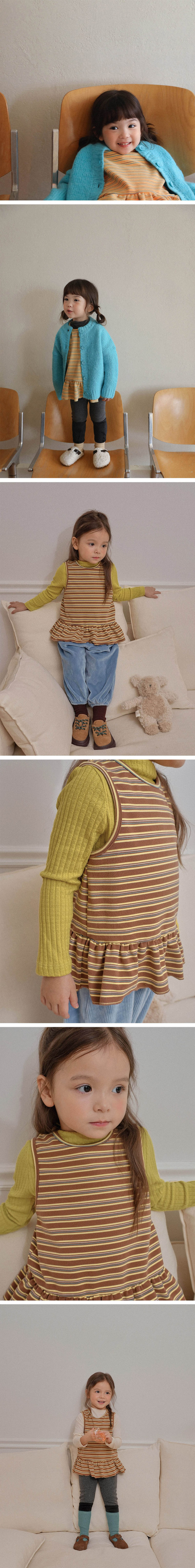 Woolly Sleeveless Frill Tee by Amber for Child - view 4