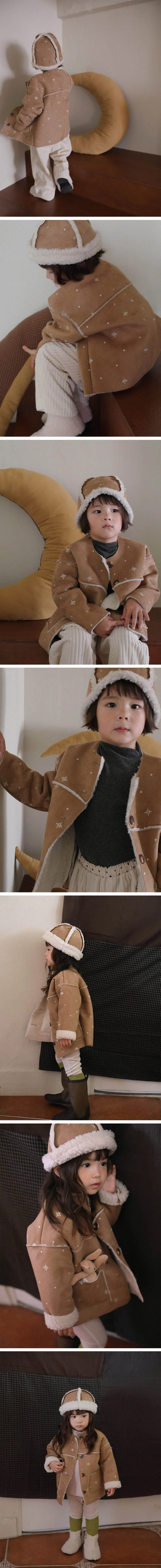 Loder Shearling Jacket by Amber for Child - view 3