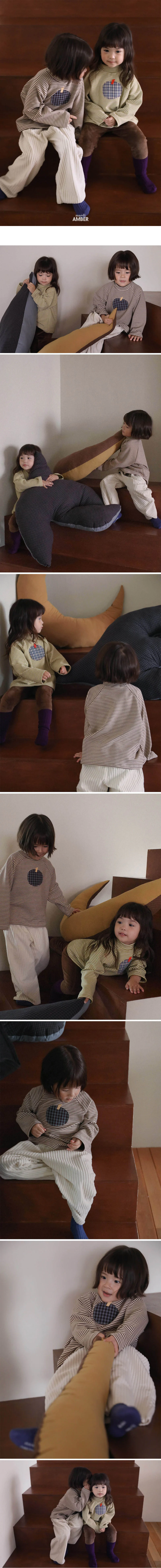 Pom de Terre Turtleneck Tee by Amber for Child - view 2