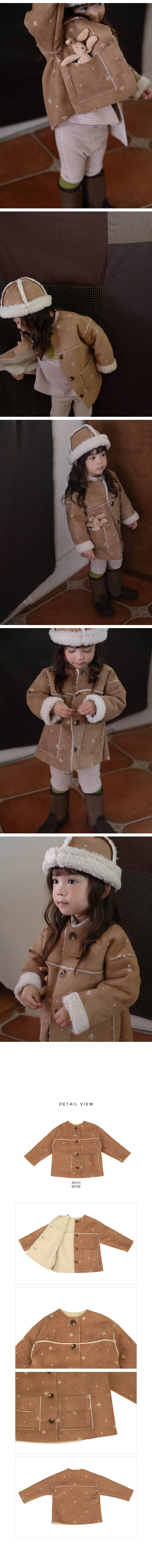 Loder Shearling Jacket by Amber for Child - view 4