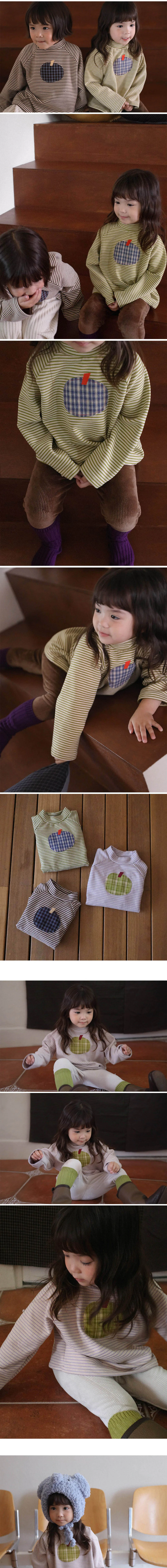 Pom de Terre Turtleneck Tee by Amber for Child - view 3