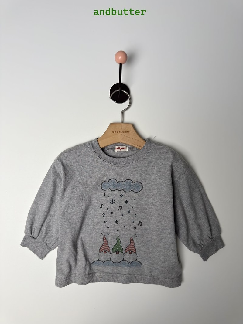 Cloud Santa Tee by Andbutter for Child - view 5
