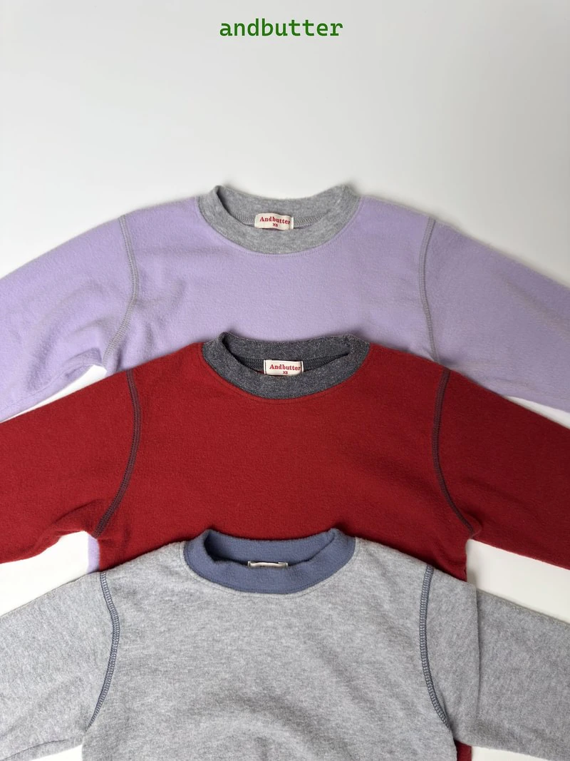 Bongbong Color Block Tee by Andbutter for Child - view 4