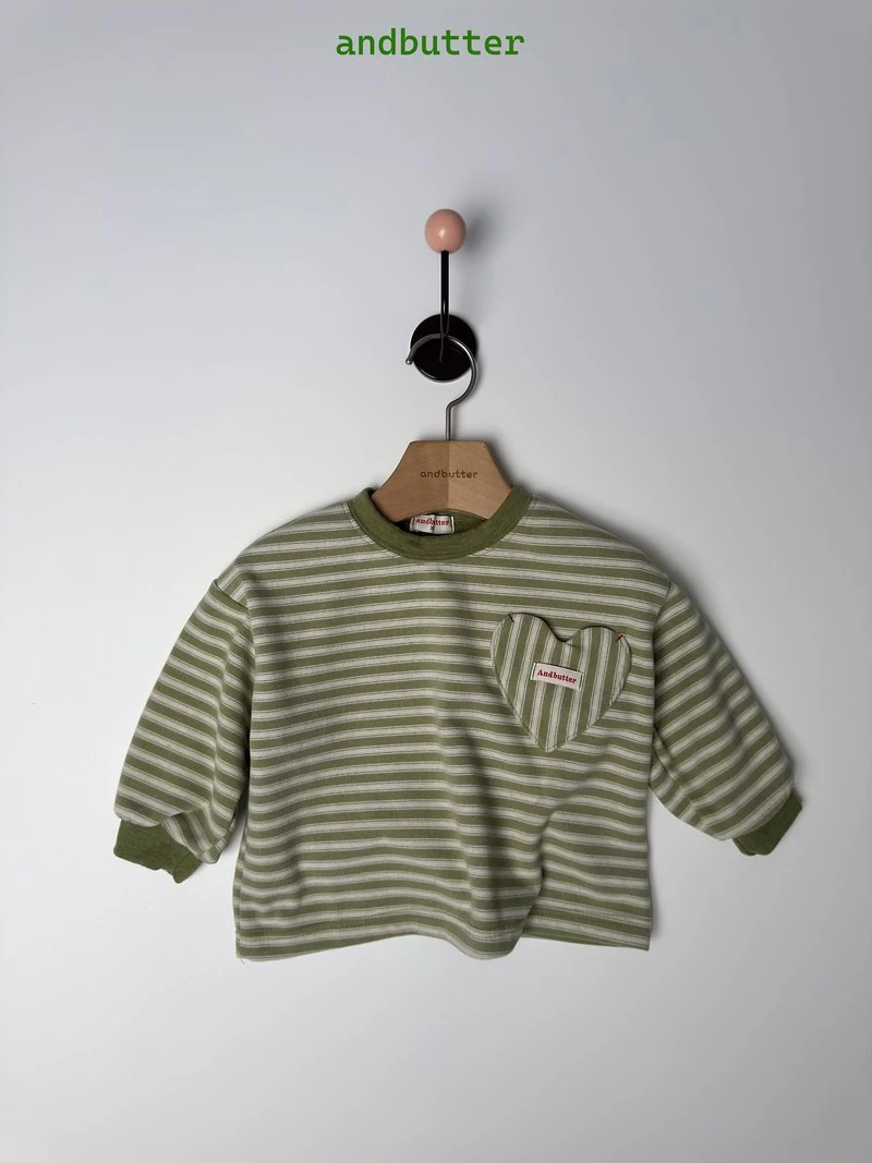 Pit-a-Pat Striped Tee by Andbutter for Child - view 6