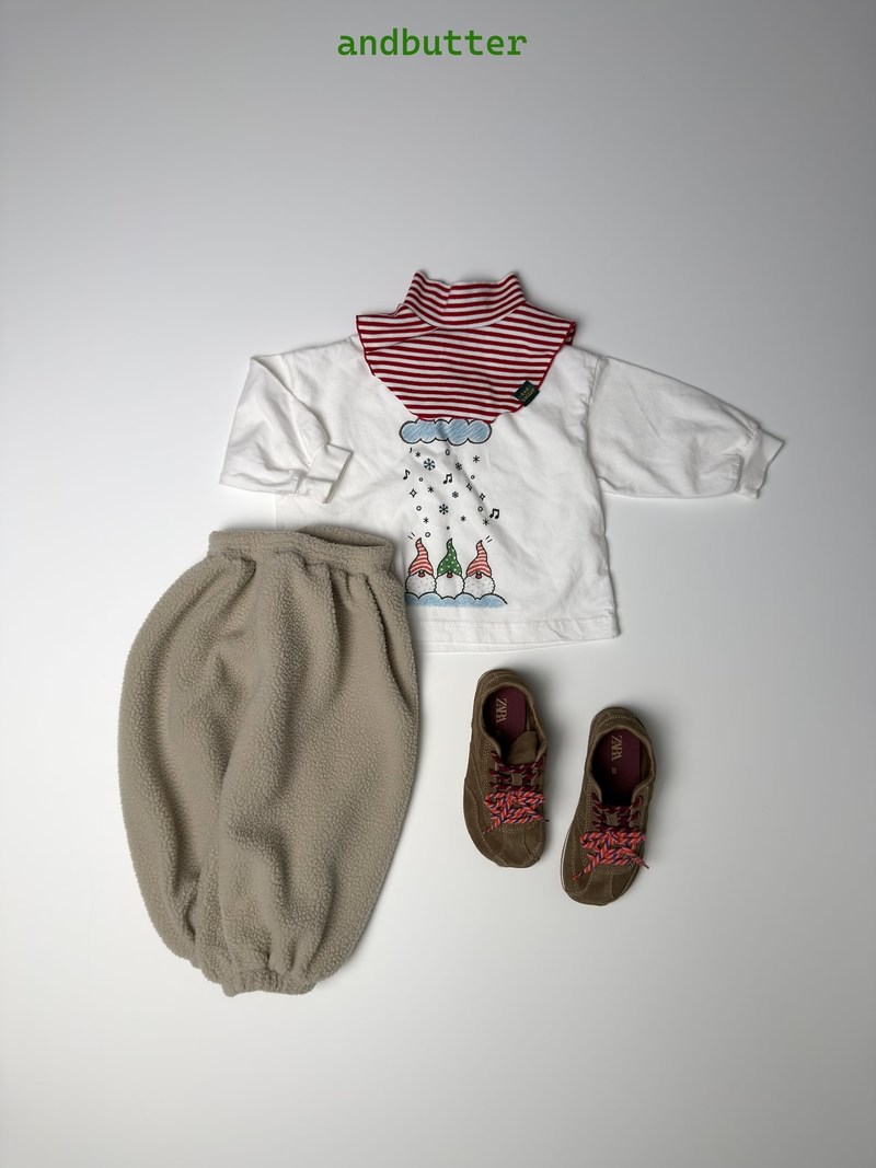 Cloud Santa Tee by Andbutter for Child - view 10