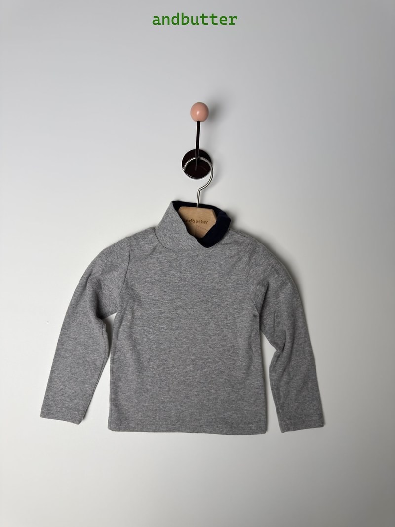 Color Block Turtleneck Tee by Andbutter for Child - view 8