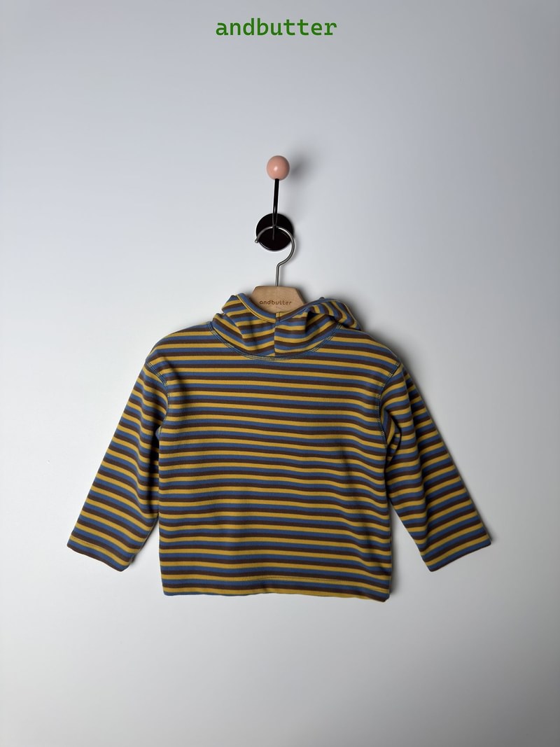 Stitch Striped Hoodie by Andbutter for Child - view 6