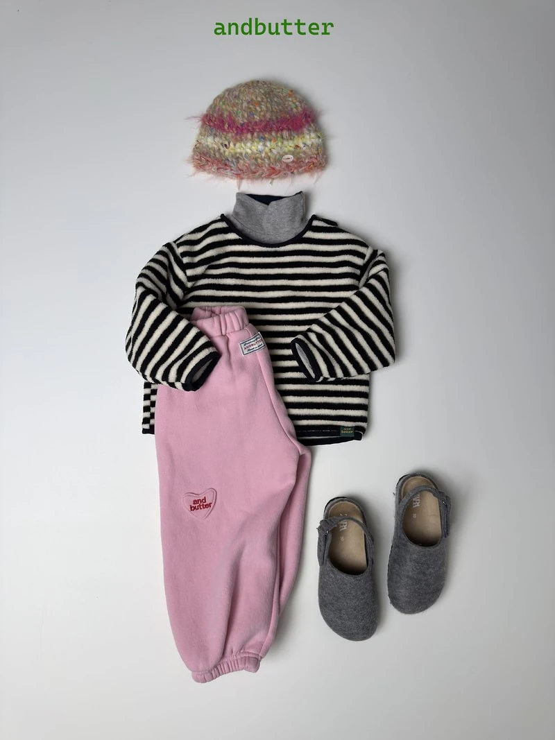 Heart Bean Jogger Pants by Andbutter for Child - view 12