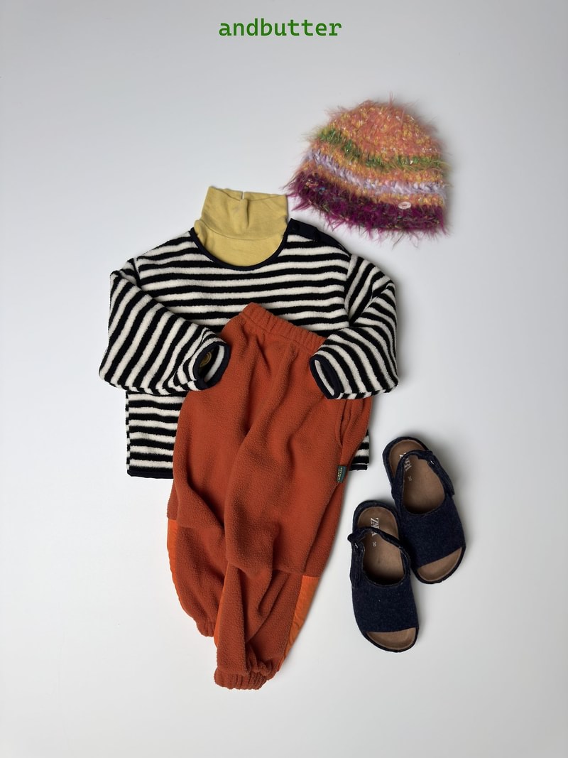 Tone-on-Tone Jogger Pants by Andbutter for Child - view 11