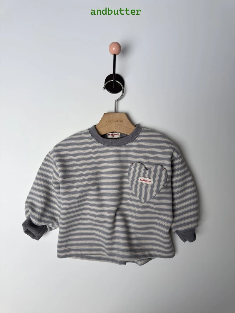 Pit-a-Pat Striped Tee by Andbutter for Child - view 7