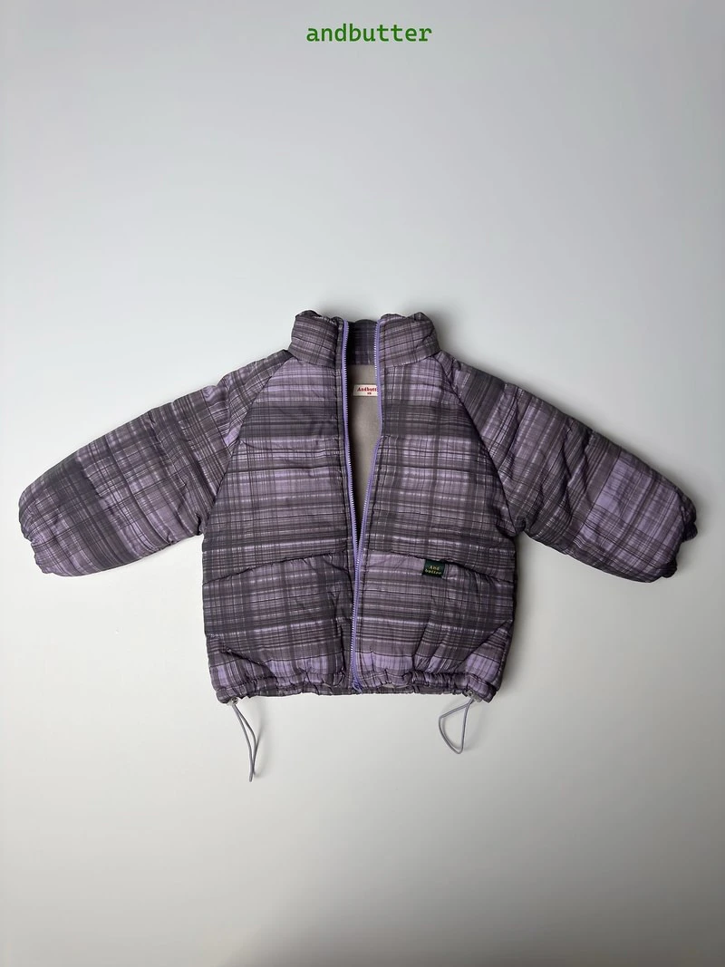 Mode Check Jacket by Andbutter for Child - view 5