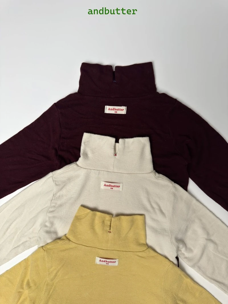 Slit Turtleneck Tee by Andbutter for Child - view 4