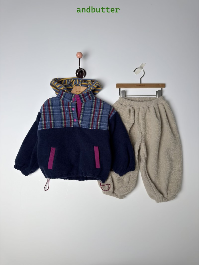 Stitch Striped Hoodie by Andbutter for Child - view 8