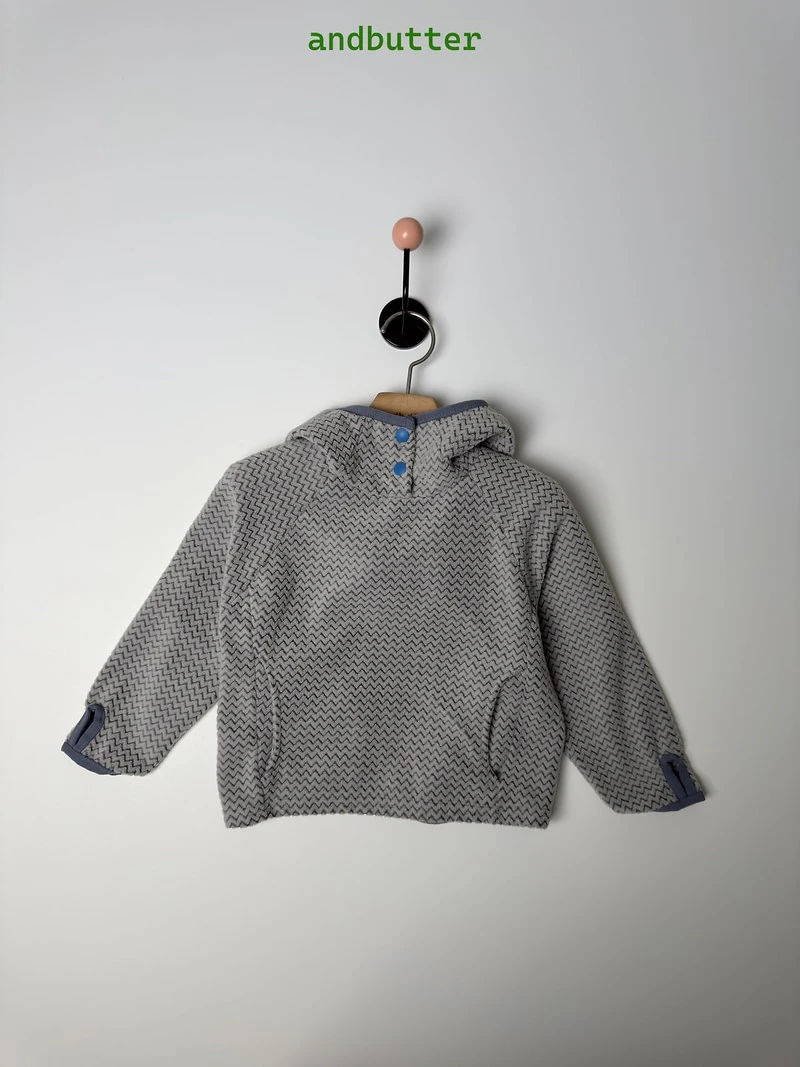 Zigzag Snap Hoodie by Andbutter for Child - view 4