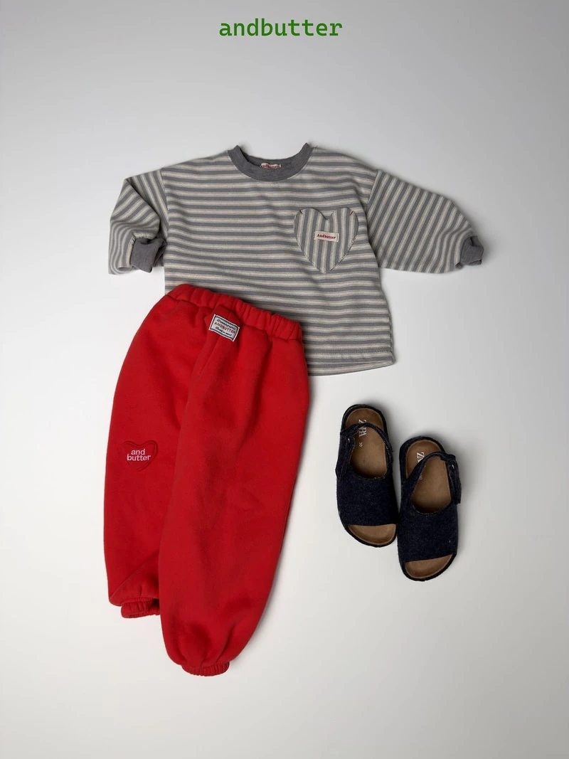 Pit-a-Pat Striped Tee by Andbutter for Child - view 9