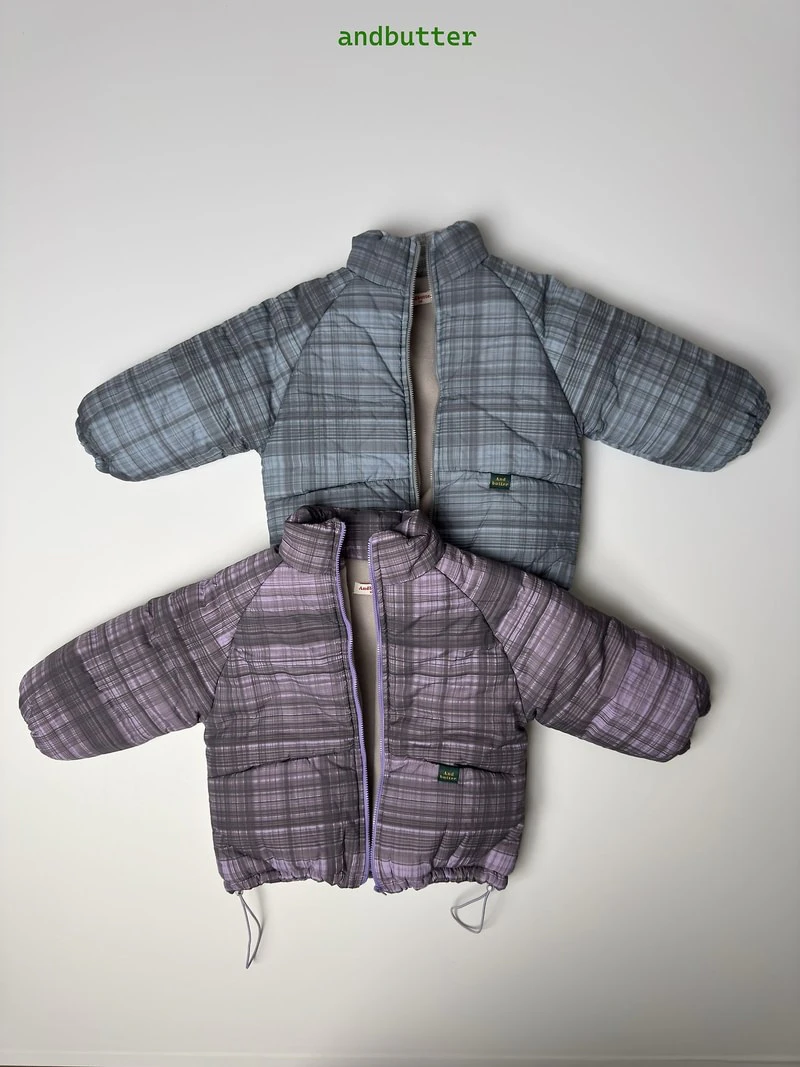 Mode Check Jacket by Andbutter for Child - view 6