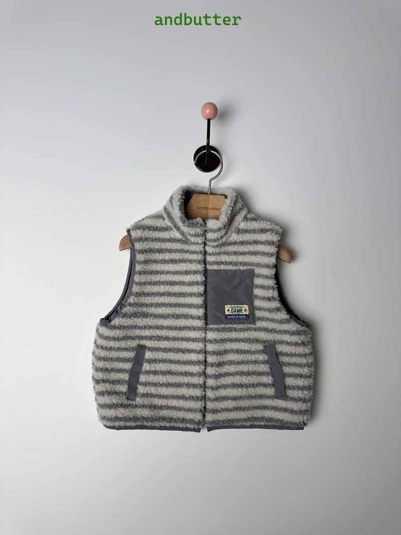 Duo Striped Vest by Andbutter for Child - view 4