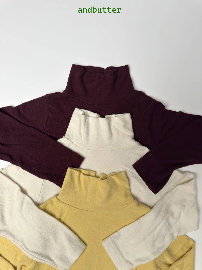 Slit Turtleneck Tee by Andbutter for Child - view 6
