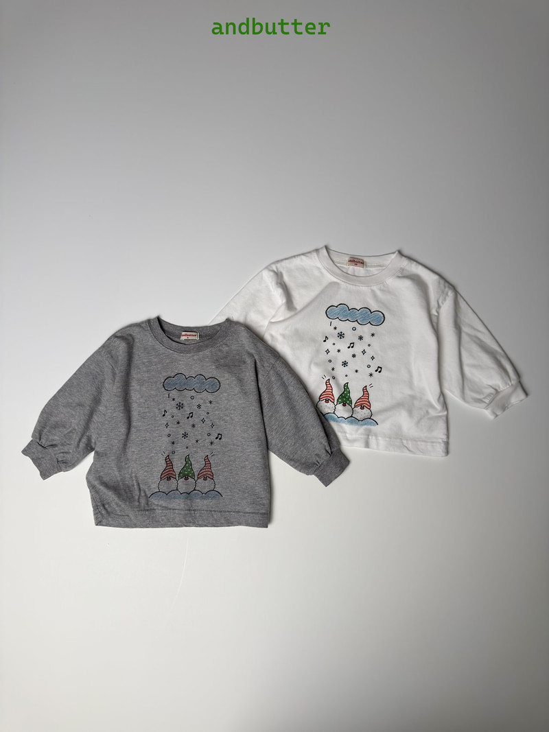 Cloud Santa Tee by Andbutter for Child - view 1