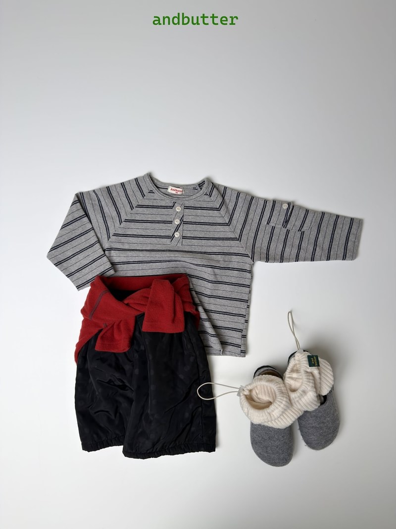 Flap Striped Tee by Andbutter for Child - view 12