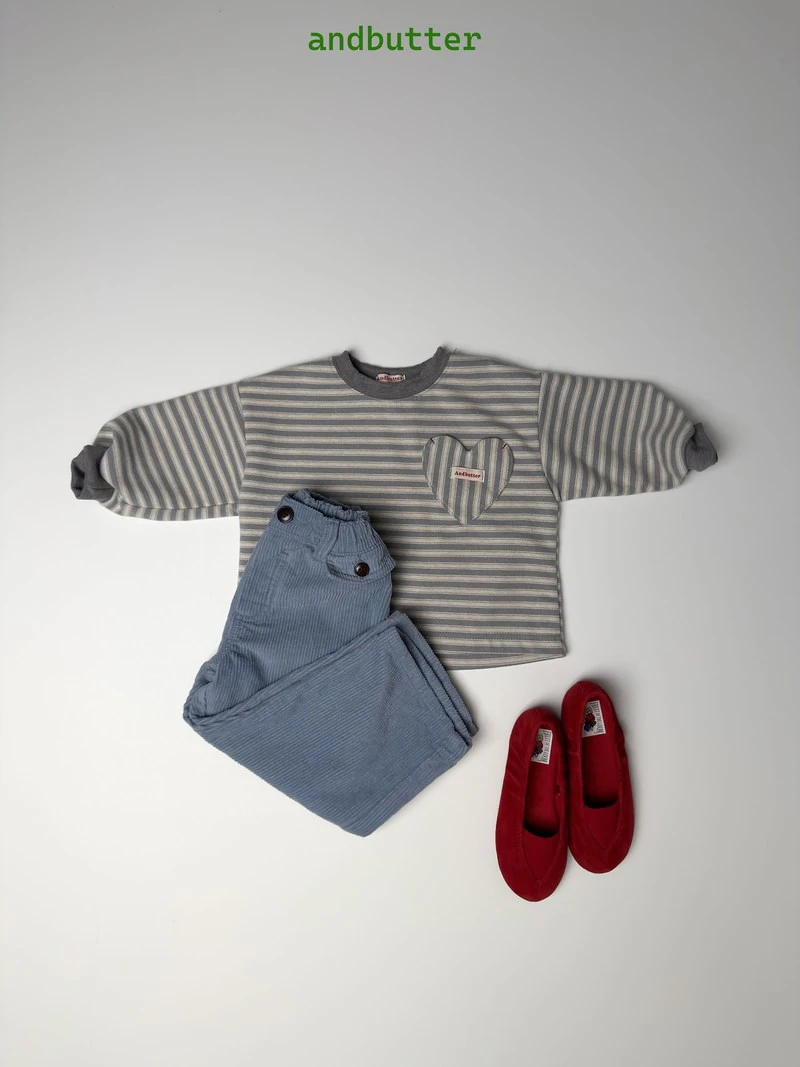 Pit-a-Pat Striped Tee by Andbutter for Child - view 11