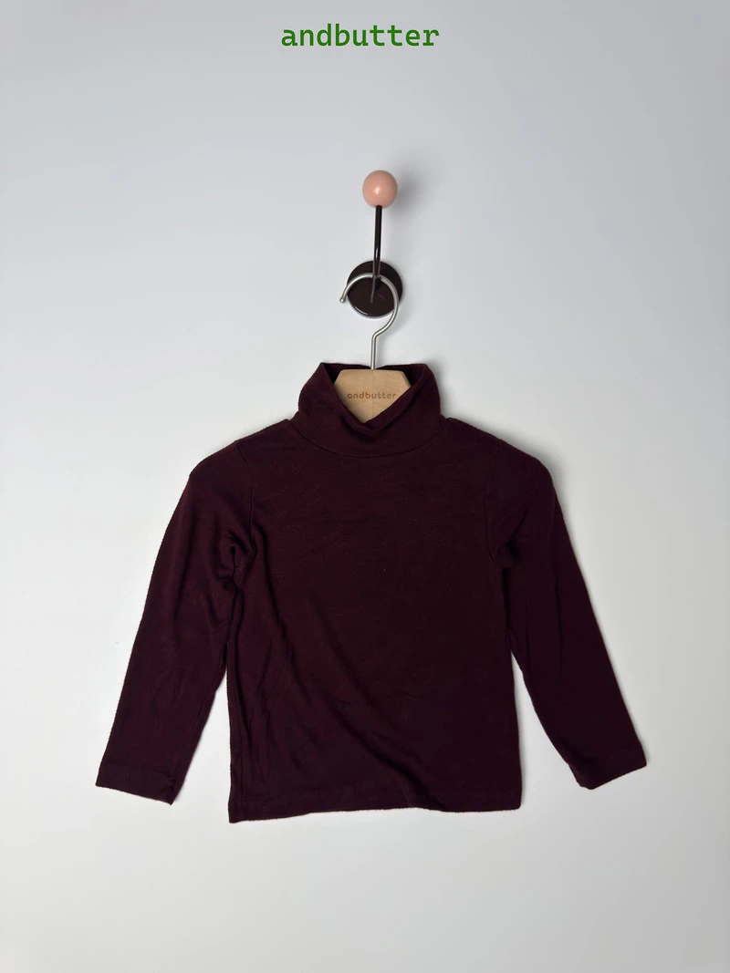 Slit Turtleneck Tee by Andbutter for Child - view 7