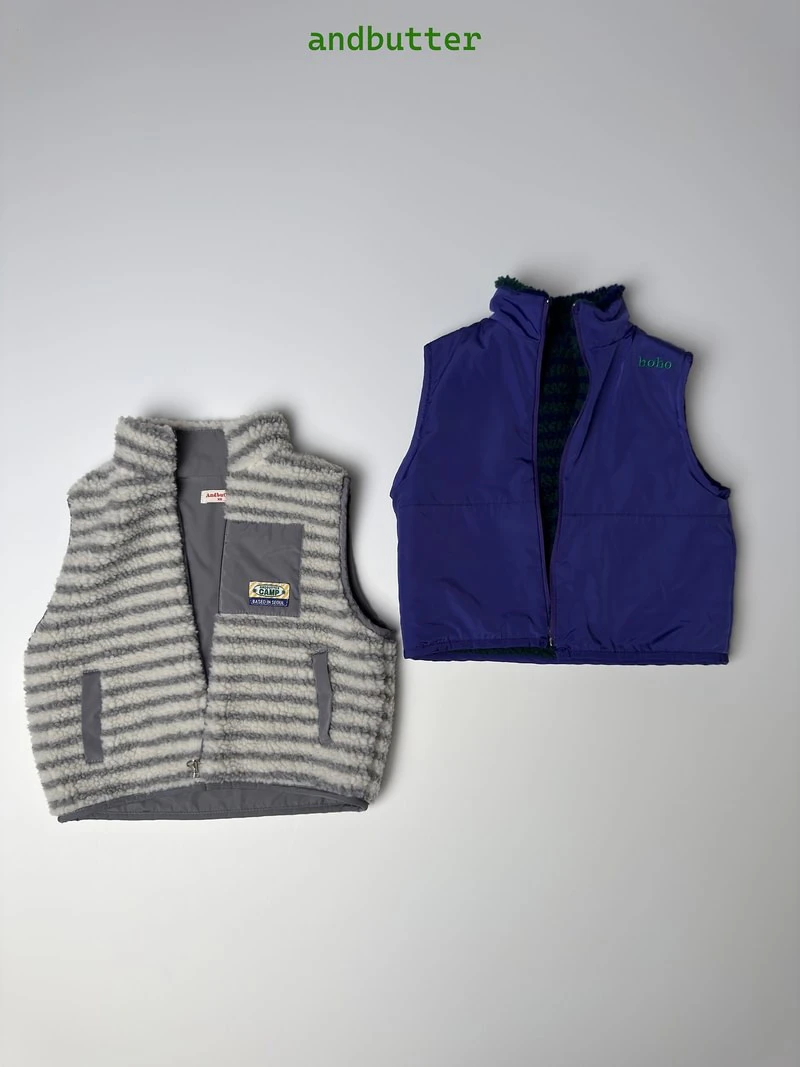 Duo Striped Vest by Andbutter for Child - view 6
