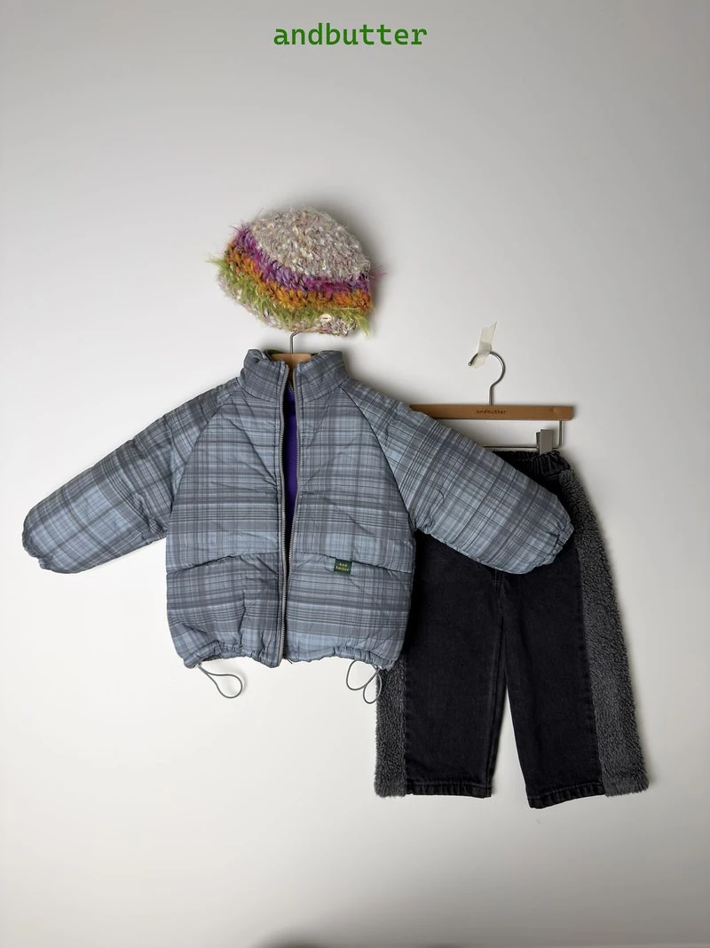 Mode Check Jacket by Andbutter for Child - view 9