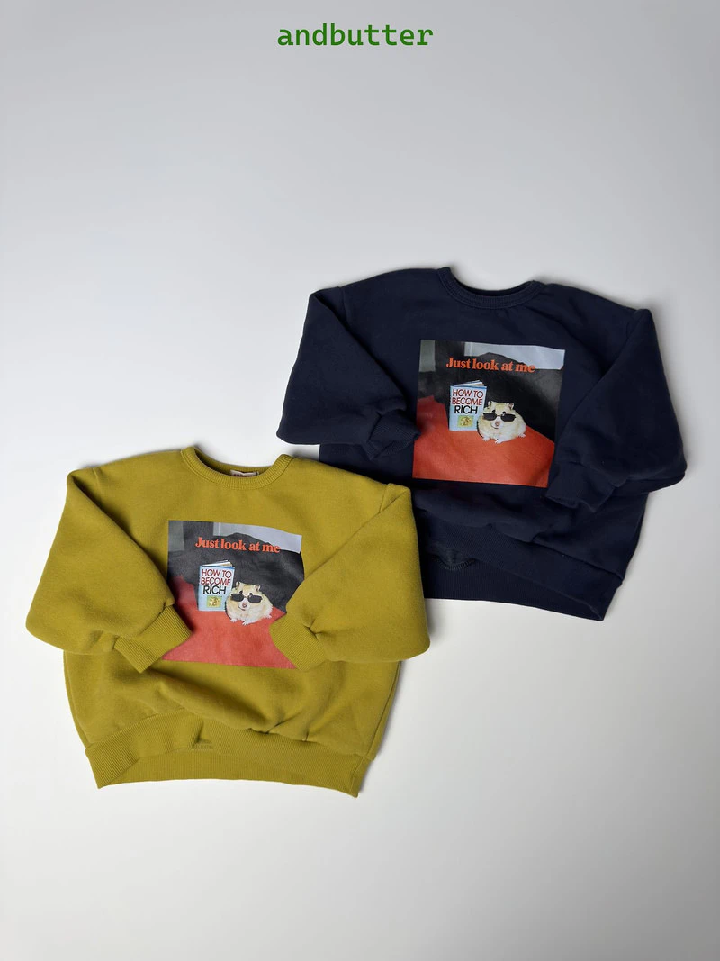 Rich Ham Sweatshirt by Andbutter for Child - view 4
