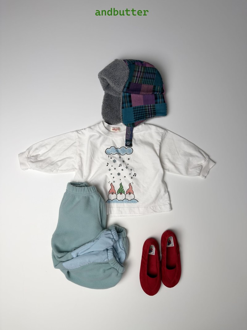 Cloud Santa Tee by Andbutter for Child - view 7
