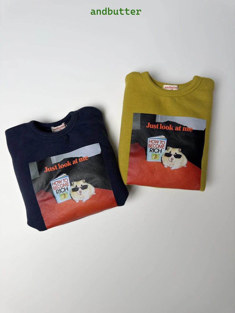 Rich Ham Sweatshirt by Andbutter for Child - view 5