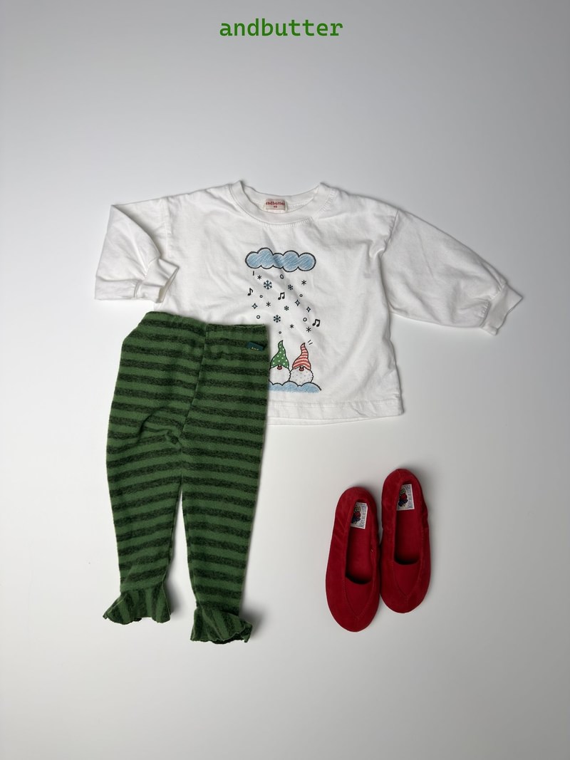 Cloud Santa Tee by Andbutter for Child - view 8