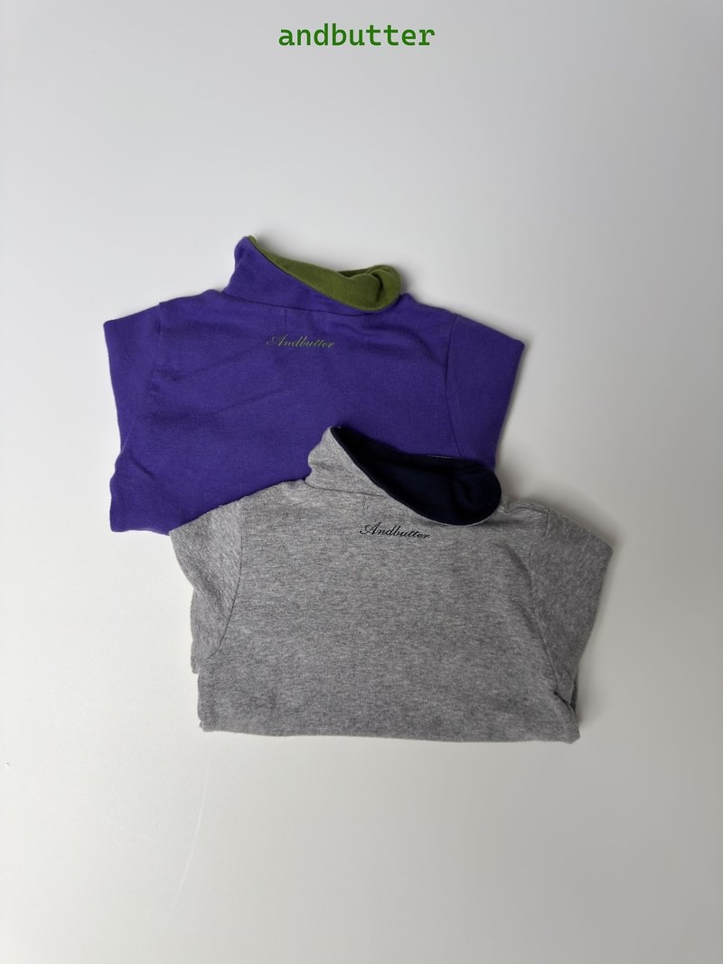 Color Block Turtleneck Tee by Andbutter for Child - view 6